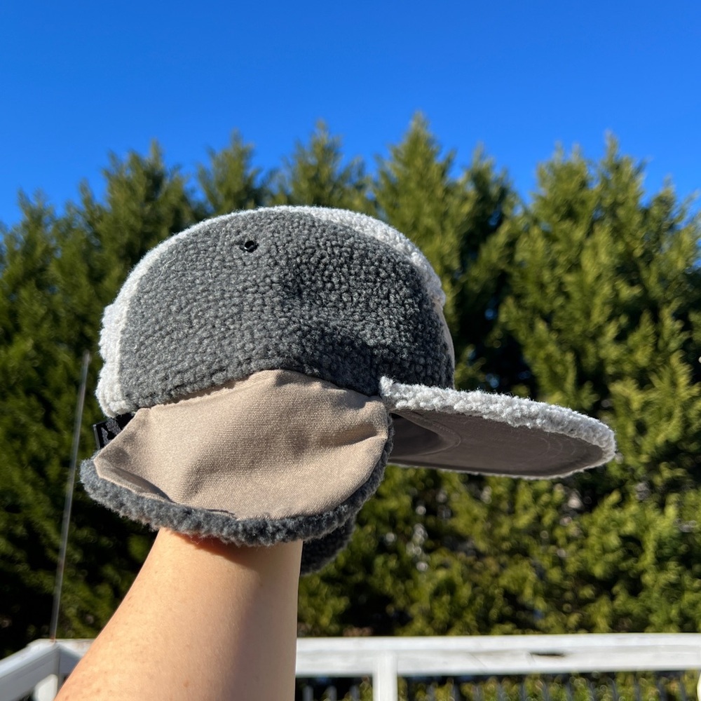 REI Sweatband Earflaps Fleece Lining Big Kids Winter Hat Sz L/XL - Picture 4 of 11